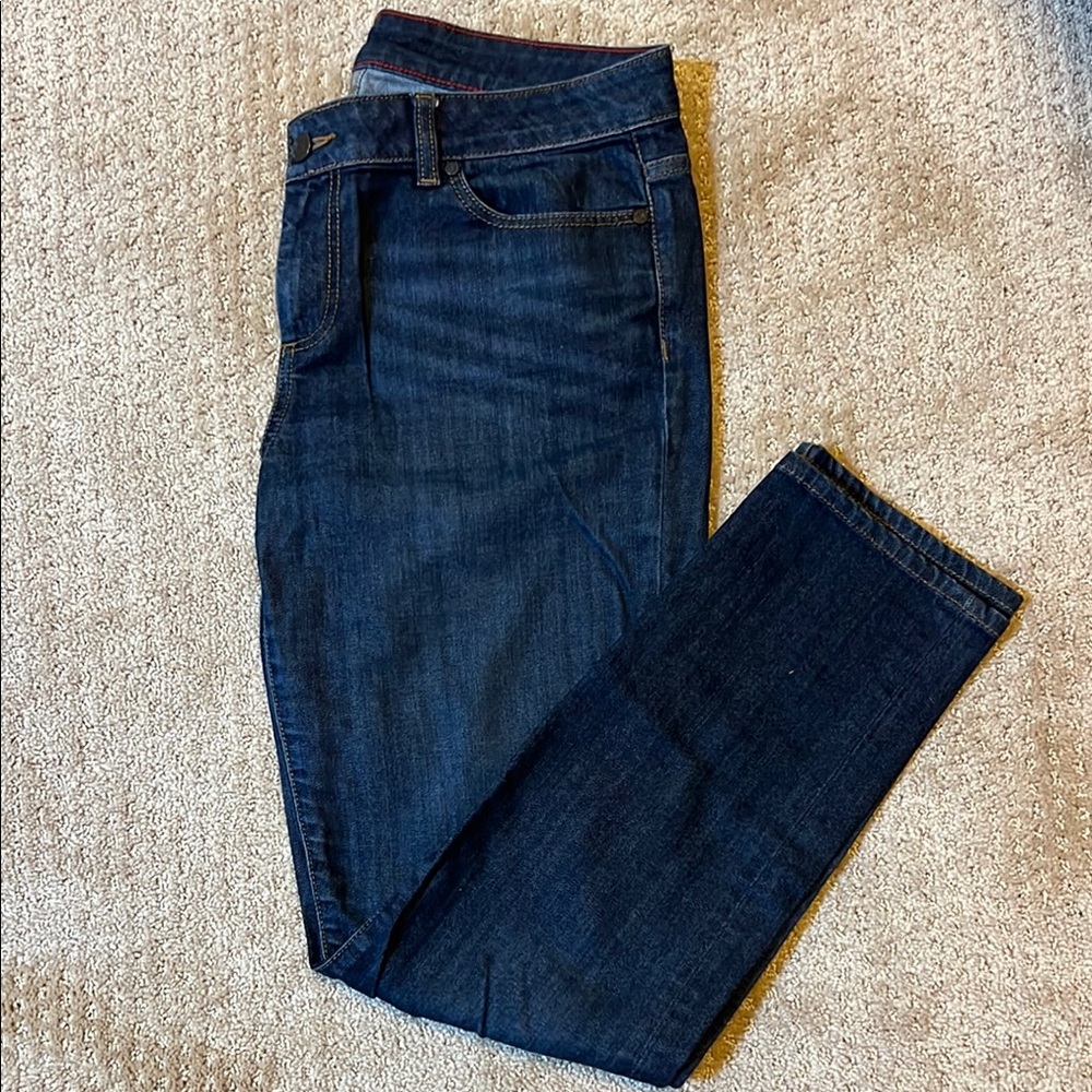 Dark Blue Denim Jeans